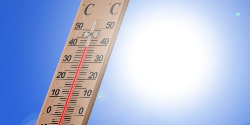 thermometer, summer, hot, heat, sun, temperature, warmth, energy, heaven, nature, weather, climate, extreme